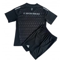 Camiseta Bayern Munich Portero Segunda Equipación Replica 2023-24 para niños mangas cortas (+ Pantalones cortos)